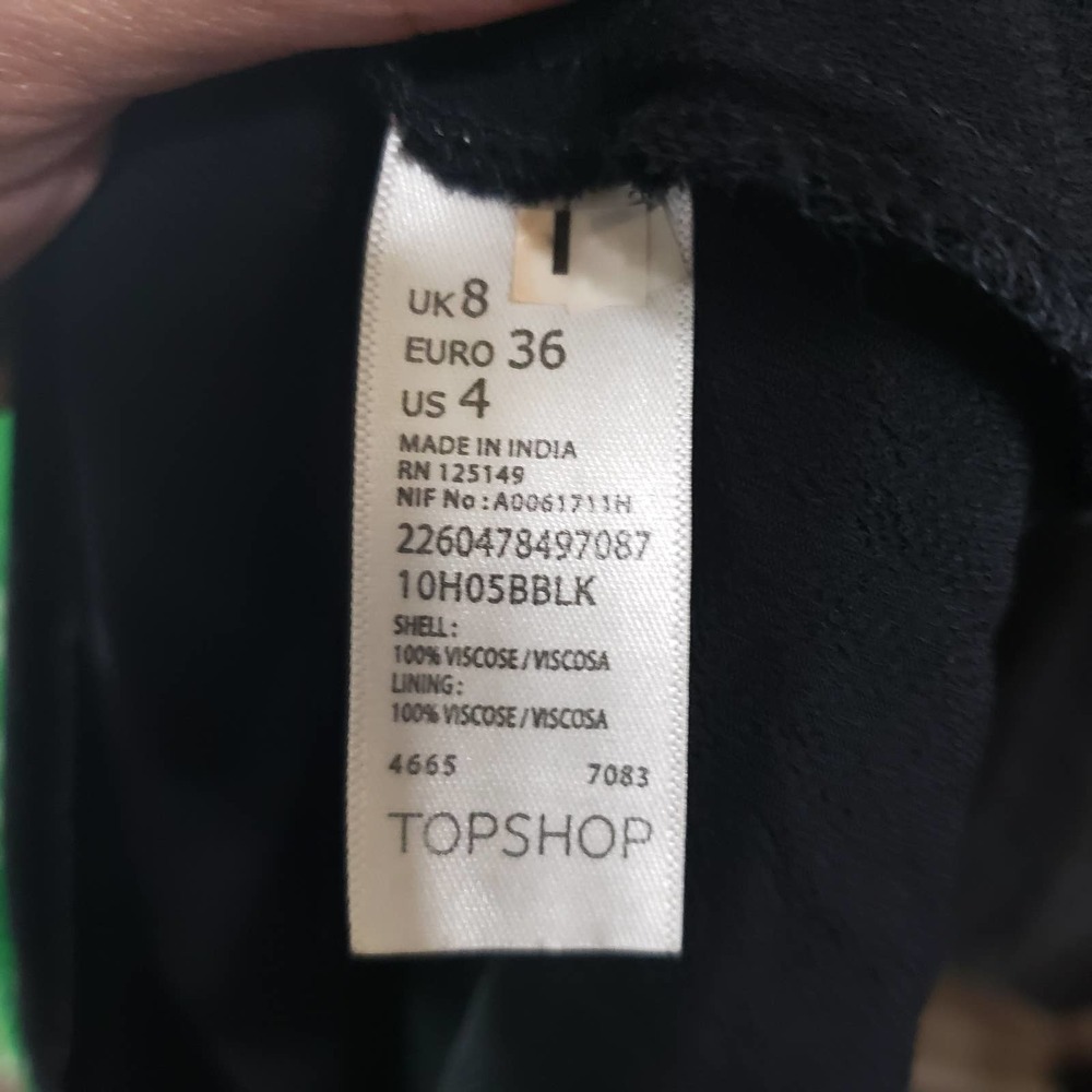 Topshop barbell hardware mini dress size 4 - Picture 5 of 10
